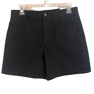 White House Black Market High Waisted Black Shorts - 8